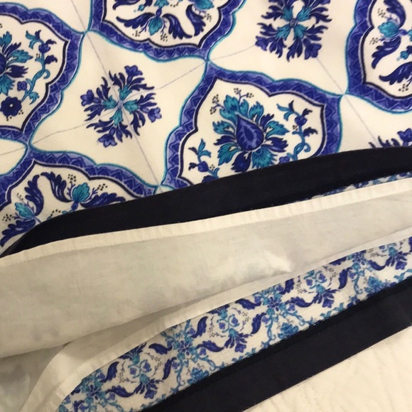 Talbots Medallion Print Shell Top - Picture 15 of 16